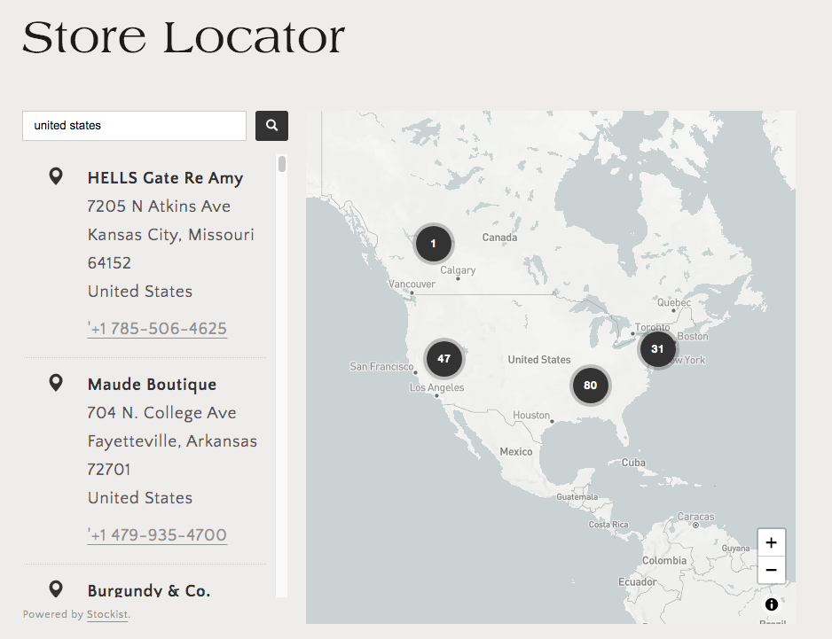 Sunsum® Store Locator