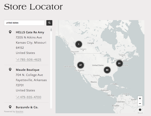Sunsum® Store Locator
