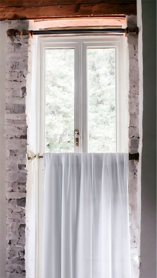 Threshold, 84” White Blackout Curtains