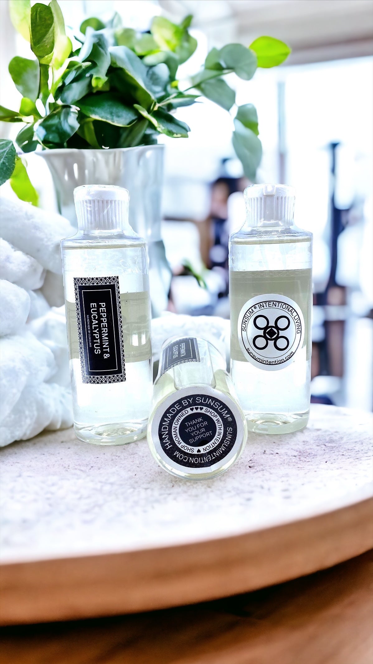 Peppermint & Eucalyptus Fragrance Oil | Fragrance Oil | SUNSUM-R538 / SUNSUM-R638 | body oil and diffuser oil set | Sunsum®
