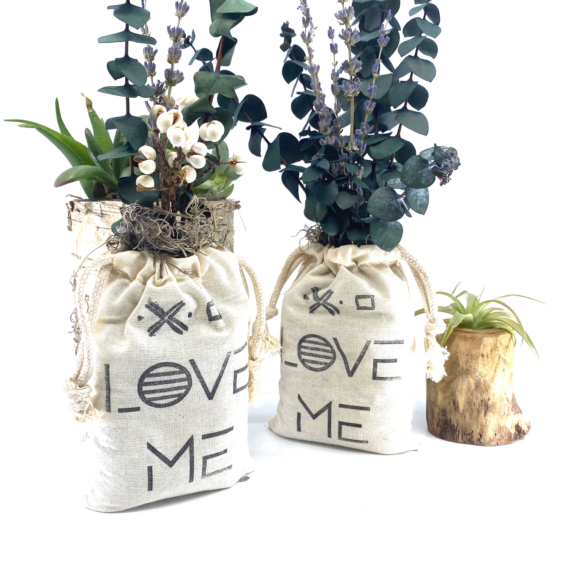 Sack of Flowers, Love Me, Organic, Dried Flower Bouquet Sunsum®