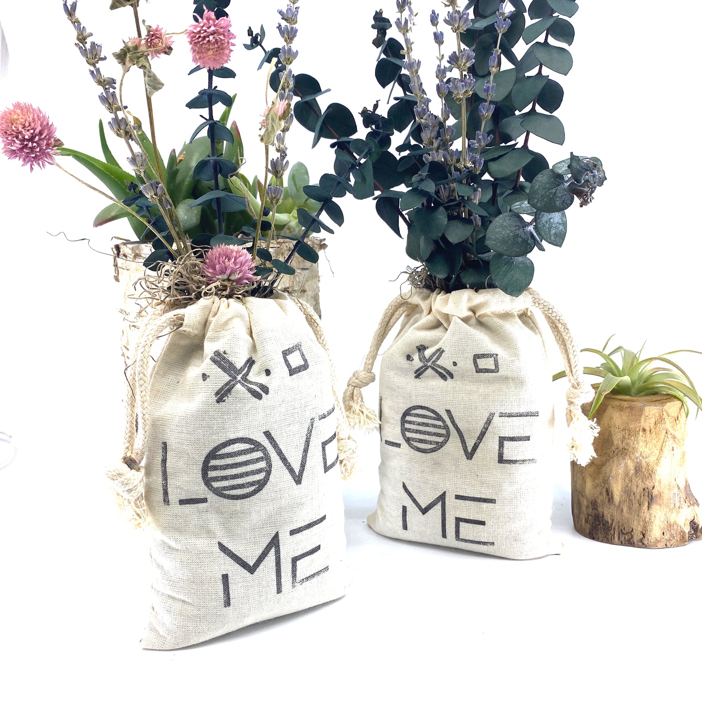 Sack of Flowers, Love Me, Organic, Dried Flower Bouquet Sunsum®