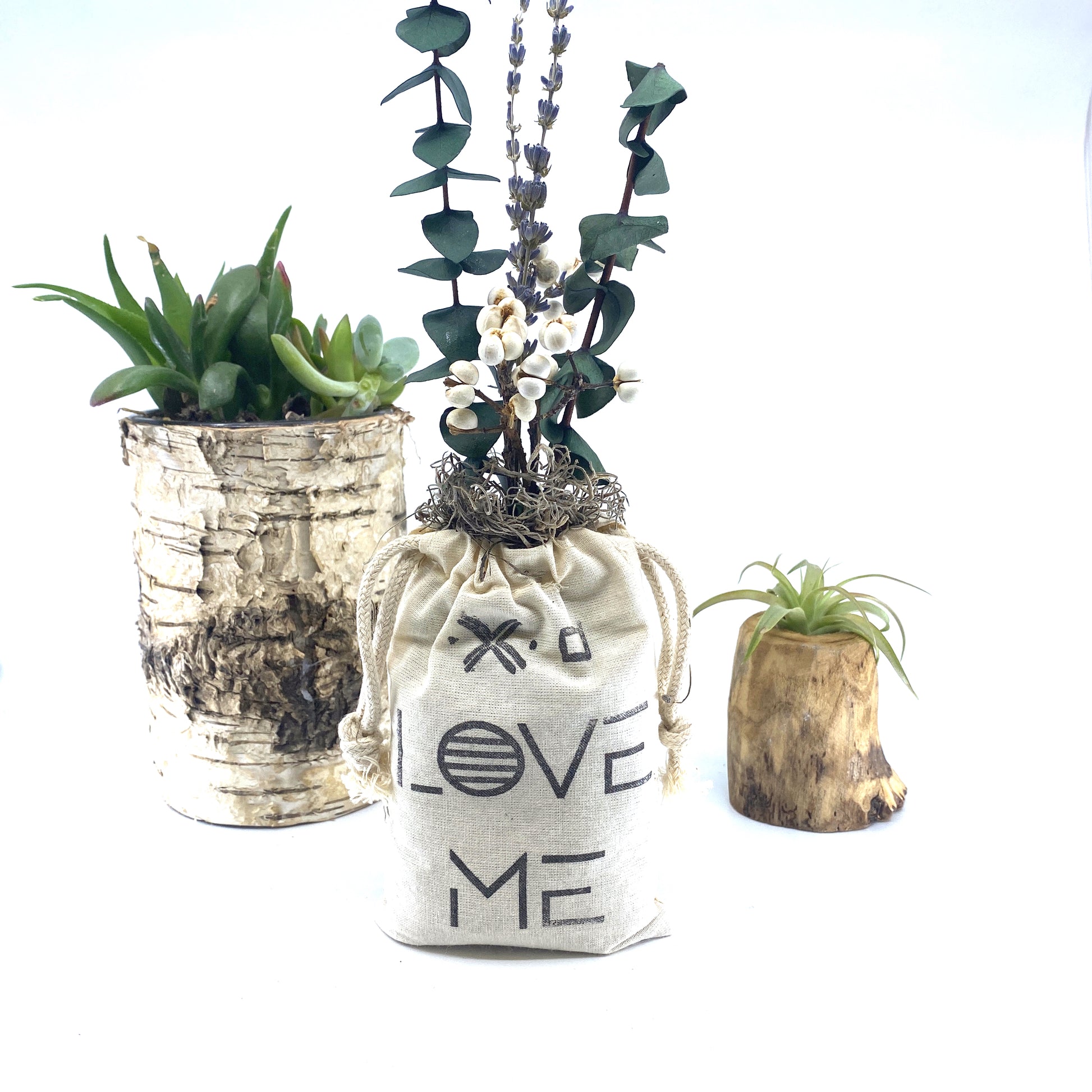 Sack of Flowers, Love Me, Organic, Dried Flower Bouquet Sunsum®