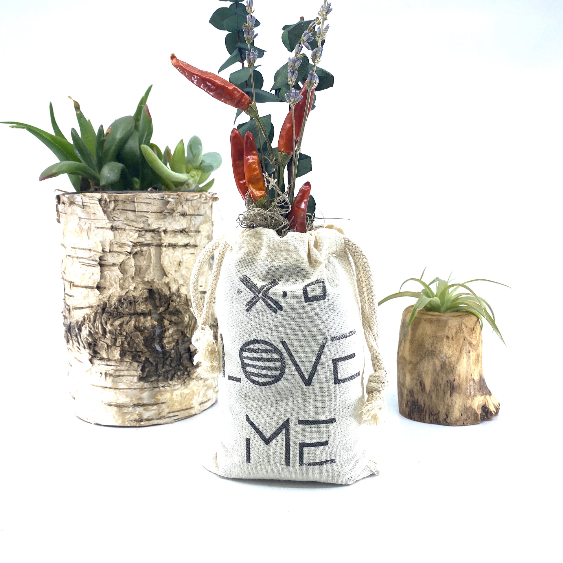 Sack of Flowers, Love Me, Organic, Dried Flower Bouquet Sunsum®