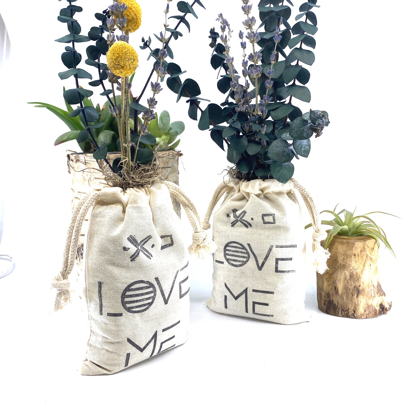 Sack of Flowers, Love Me, Organic, Dried Flower Bouquet Sunsum®