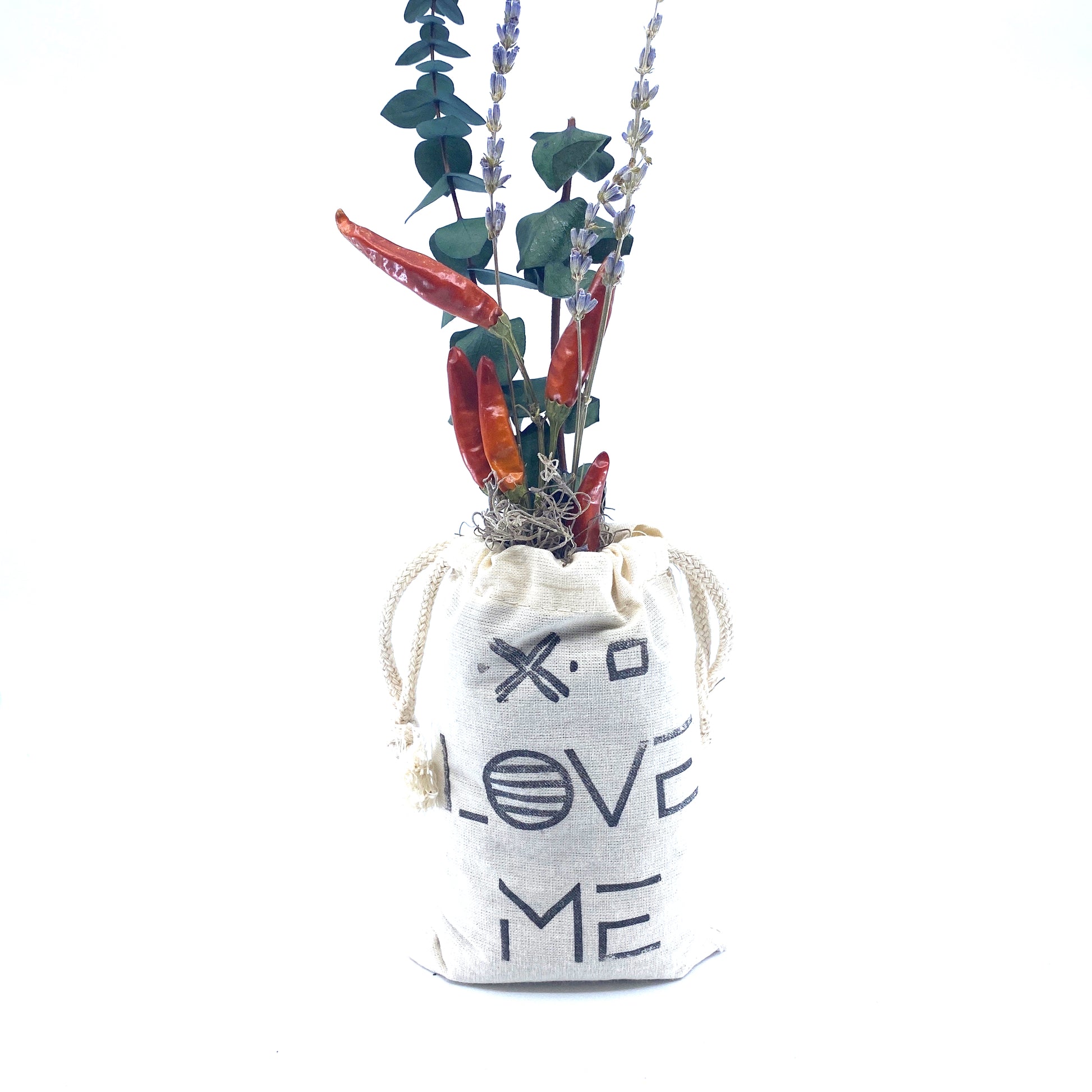 Sack of Flowers, Love Me, Organic, Dried Flower Bouquet Sunsum®
