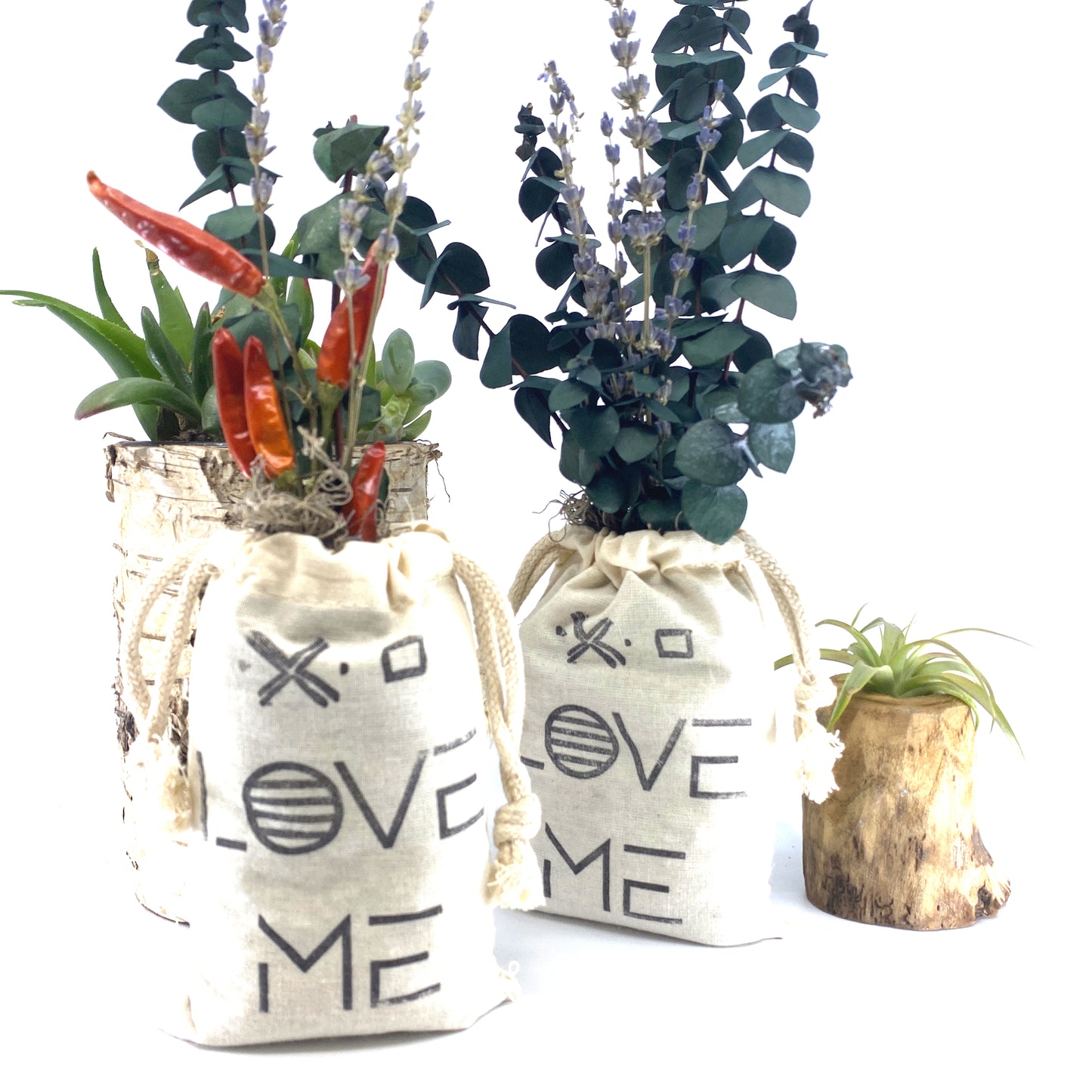 Sack of Flowers, Love Me, Organic, Dried Flower Bouquet Sunsum®