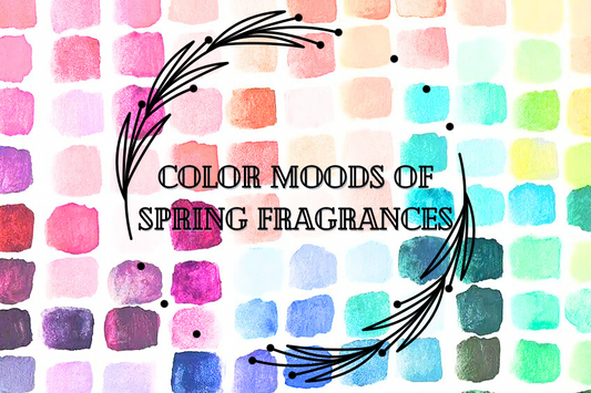 Color Moods of Spring Fragrances