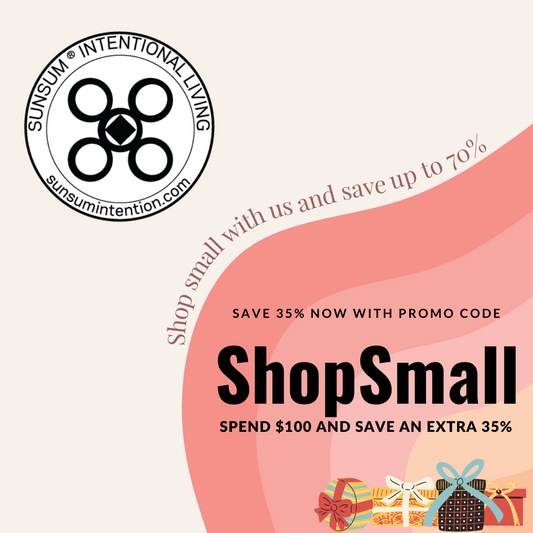Shop small with Sunsum Intentional Living and Save Up To 70%