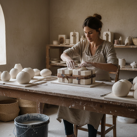 Hand Cast Pottery Deep Dive: The Making of Sunsum® Gypsum Decorative Trays