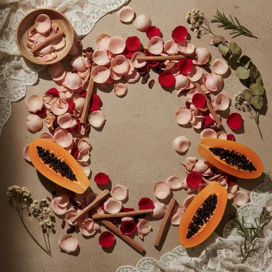 No. 5 Beauty Deep Dive: Rose, Sandalwood & Papaya — The Fragrance Built for Gifting