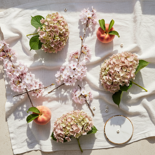 Love Spell Deep Dive: Peach, Cherry Blossom & Hydrangea — A Spring-Forward Winter Scent