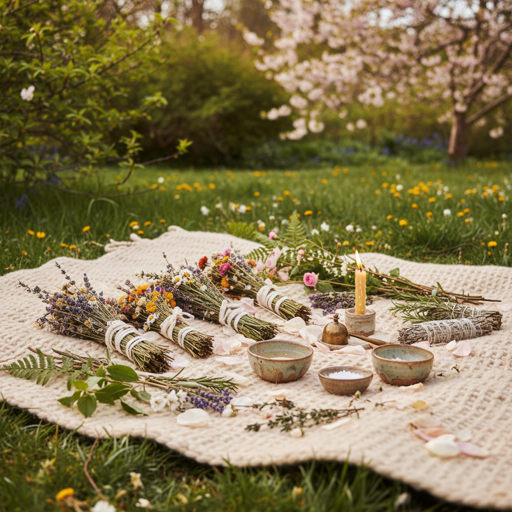 Spring Space Clearing: How to Use White Sage & Copal Smudge Sticks for a Seasonal Reset