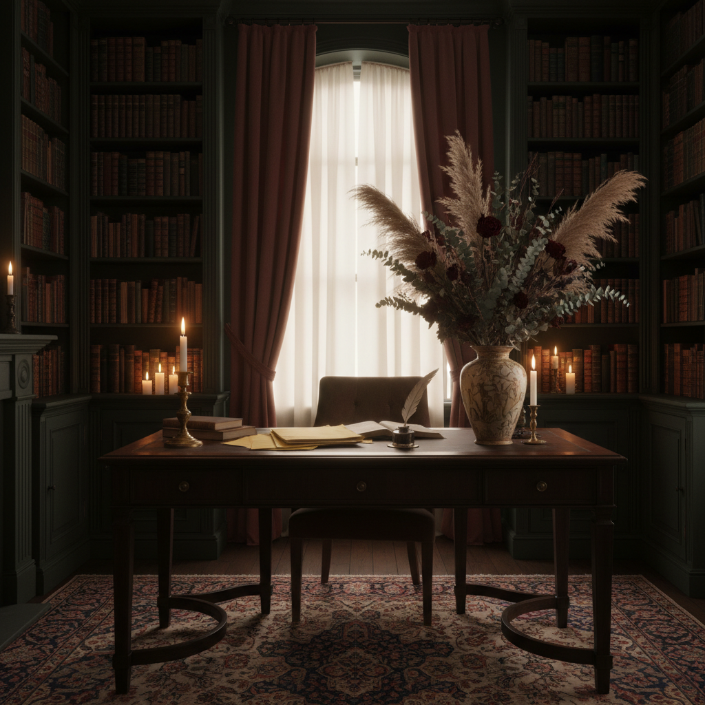 Dark Academia Decor: How Mountain's Edge Reed Diffuser Sticks Fit the Aesthetic