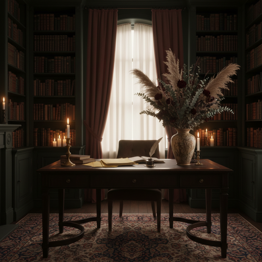 Dark Academia Decor: How Mountain's Edge Reed Diffuser Sticks Fit the Aesthetic