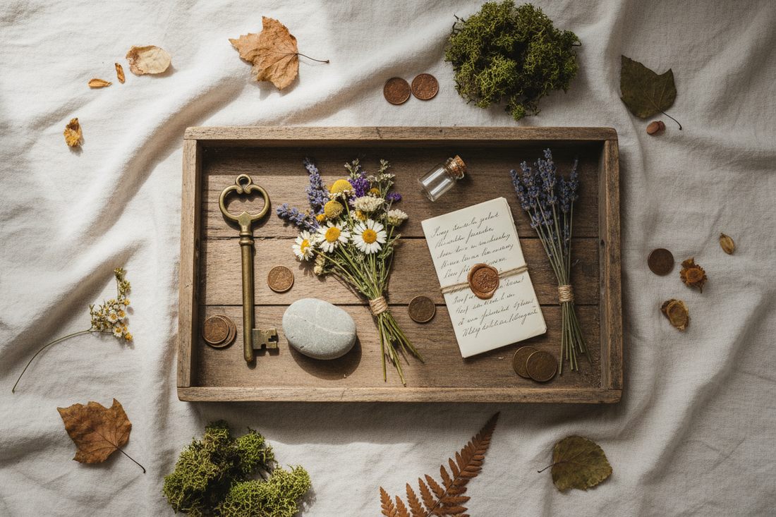 Turning Out Your Pockets: A Cottagecore Ritual of the Gathering Tray
