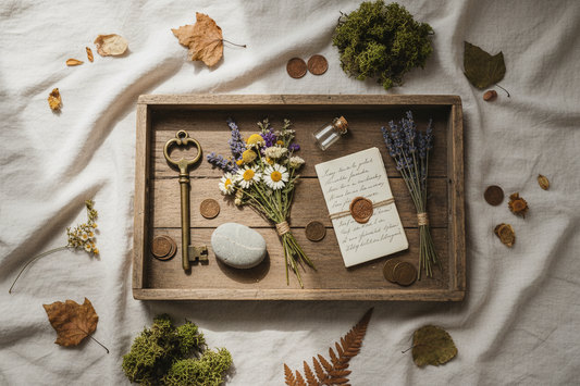 Turning Out Your Pockets: A Cottagecore Ritual of the Gathering Tray
