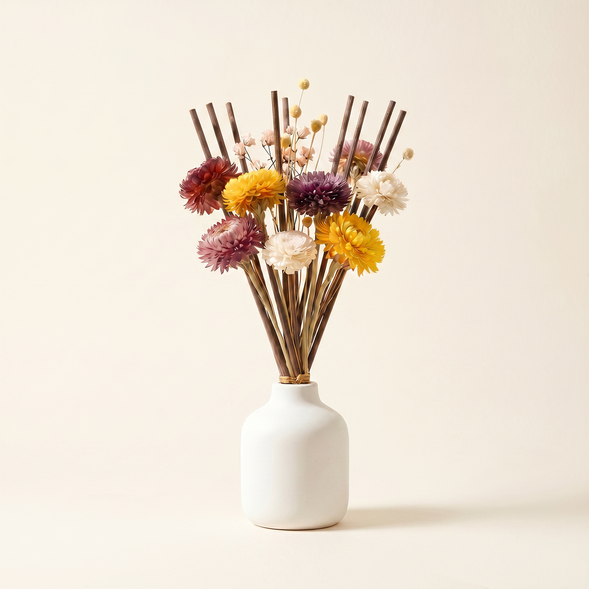Country Garden Reed Diffuser Sticks | Chrysanthemum & Chamomile Bundle | Sunsum®