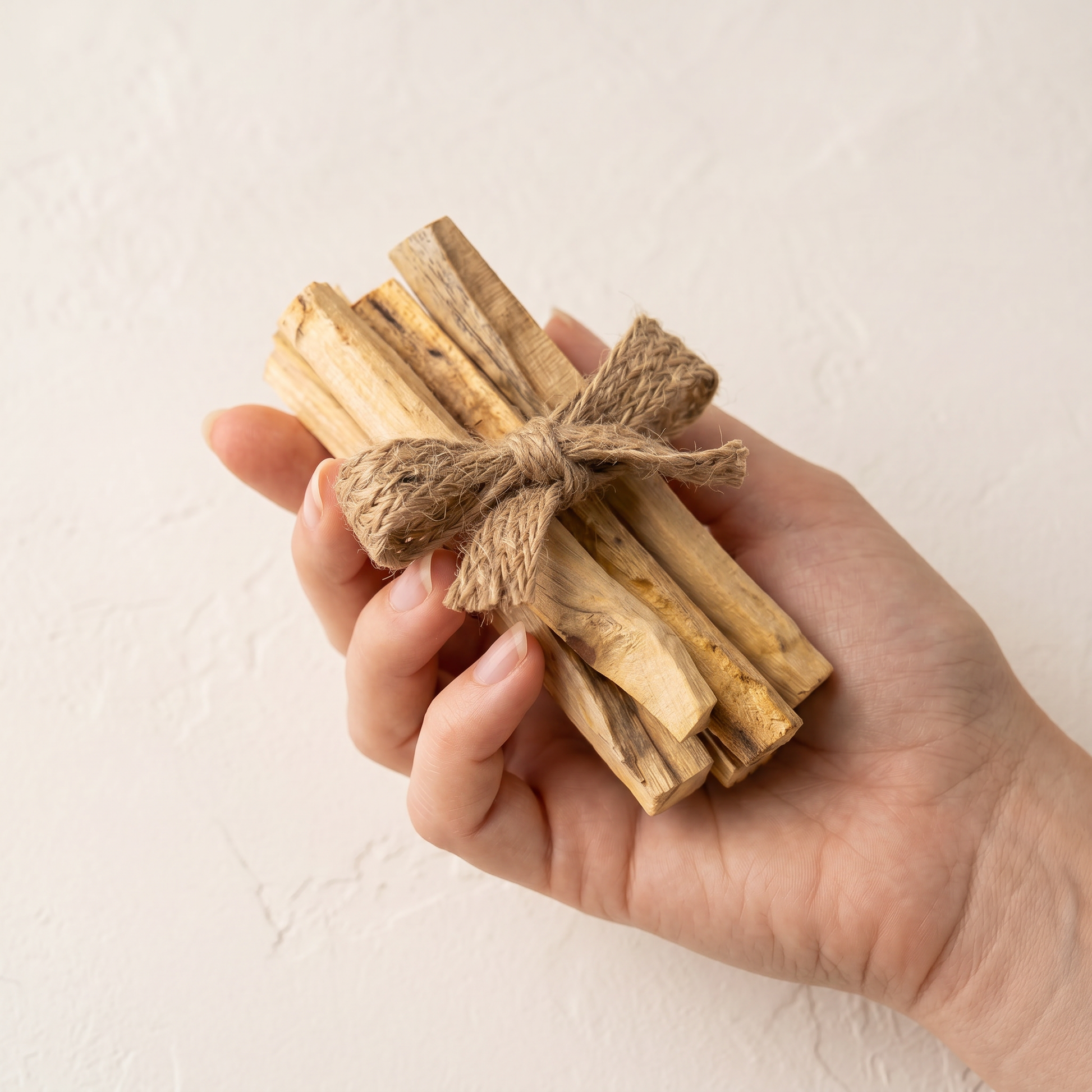 Palo Santo Natural Incense Sticks 5pc | Hand Holding Bundle | Sunsum®