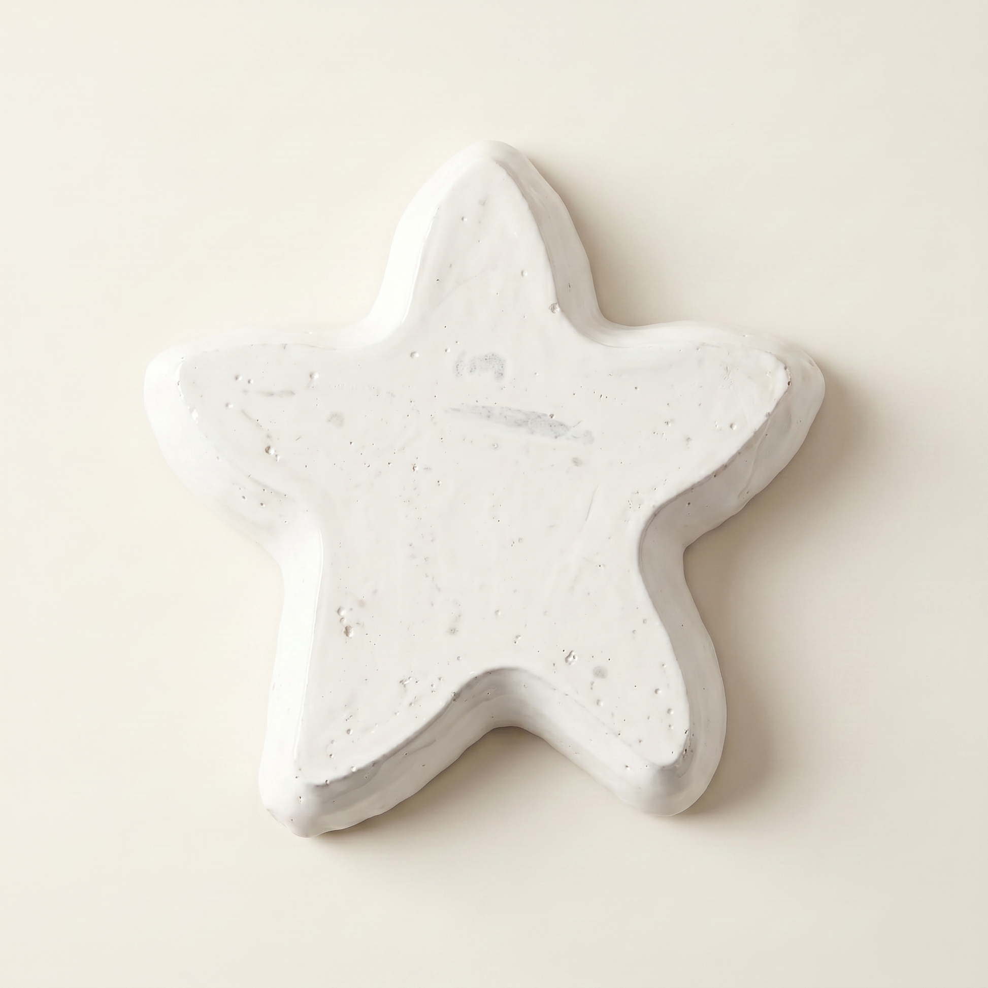 Starfish Tray gypsum white — lifestyle home decor display grouping | Sunsum