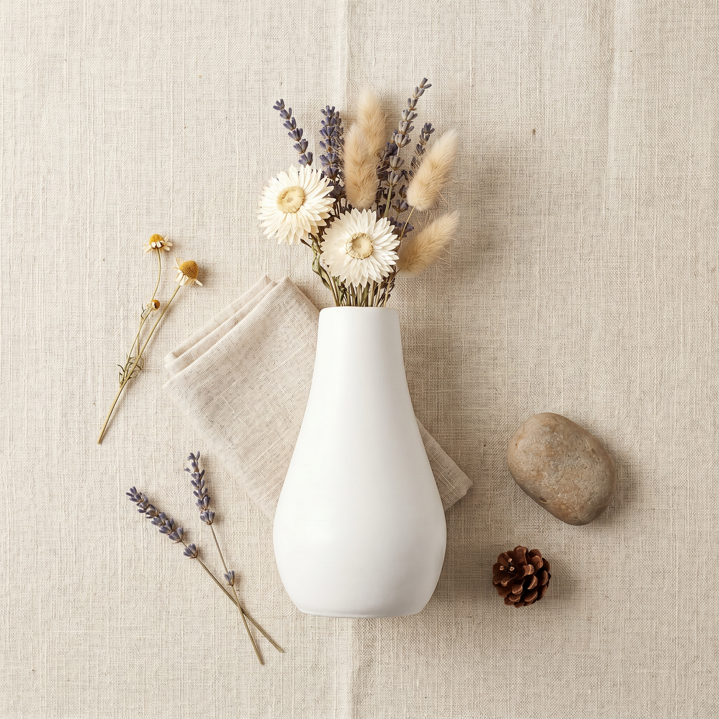 Classic Milk Bottle Vase | Flat Lay | Sunsum®