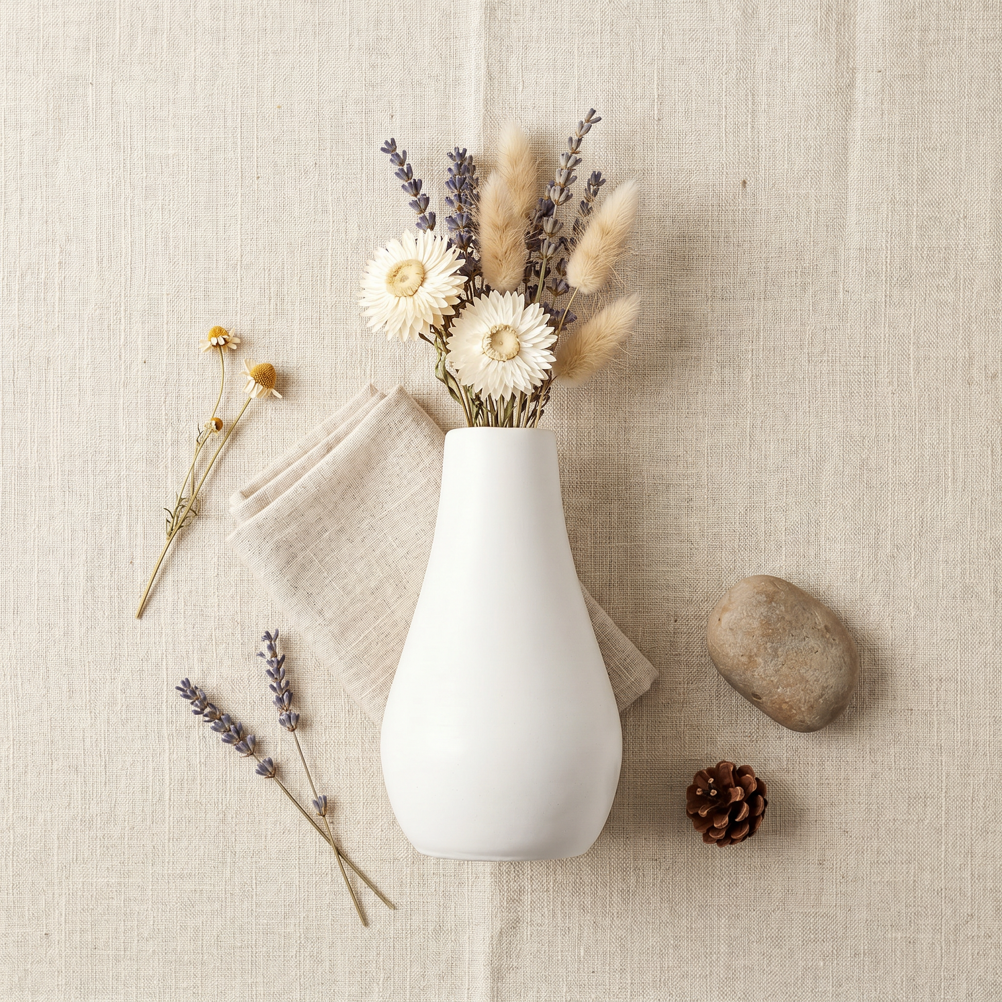 Classic Milk Bottle Vase | Flat Lay | Sunsum®