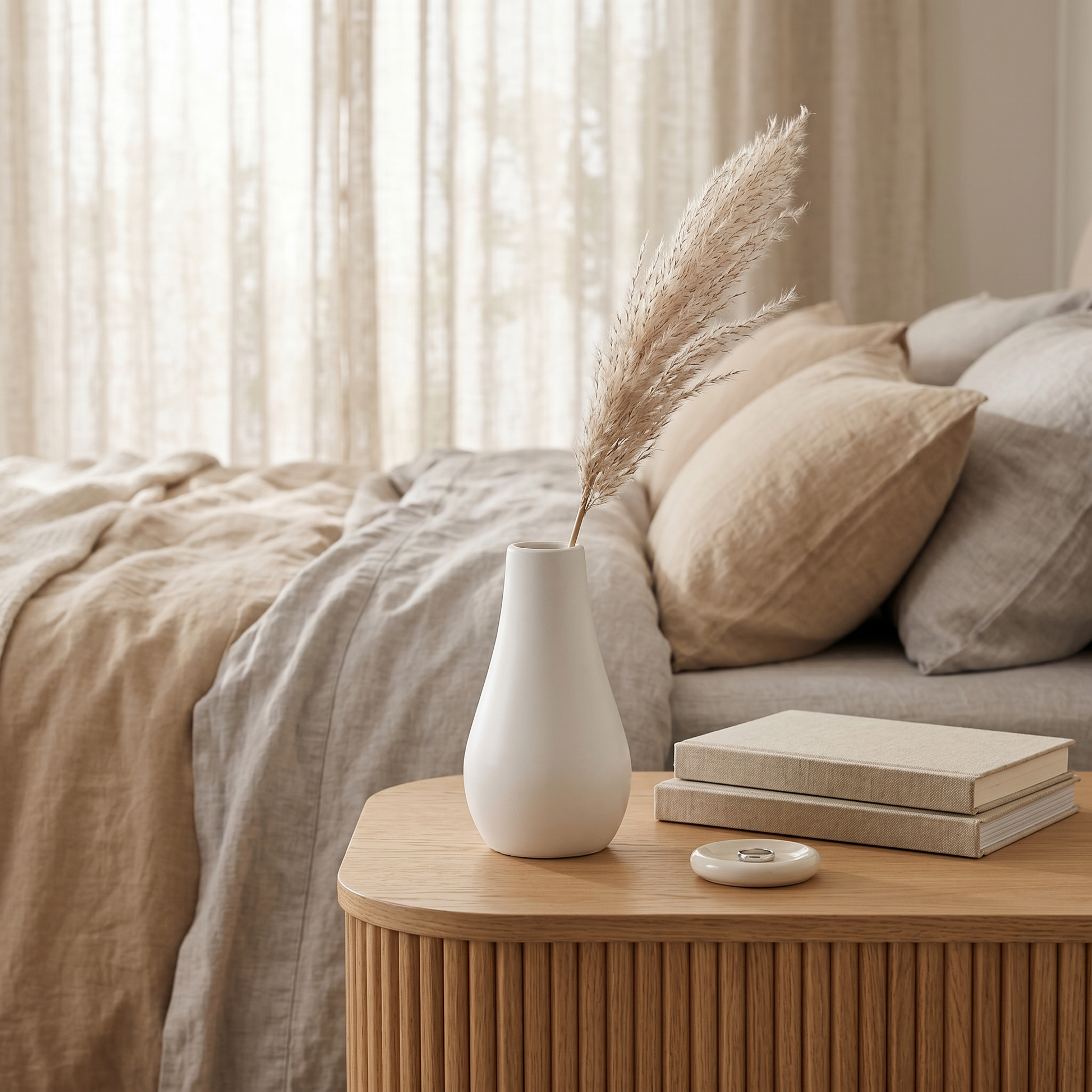 Classic Milk Bottle Vase | Japandi Bedside Styling | Sunsum®