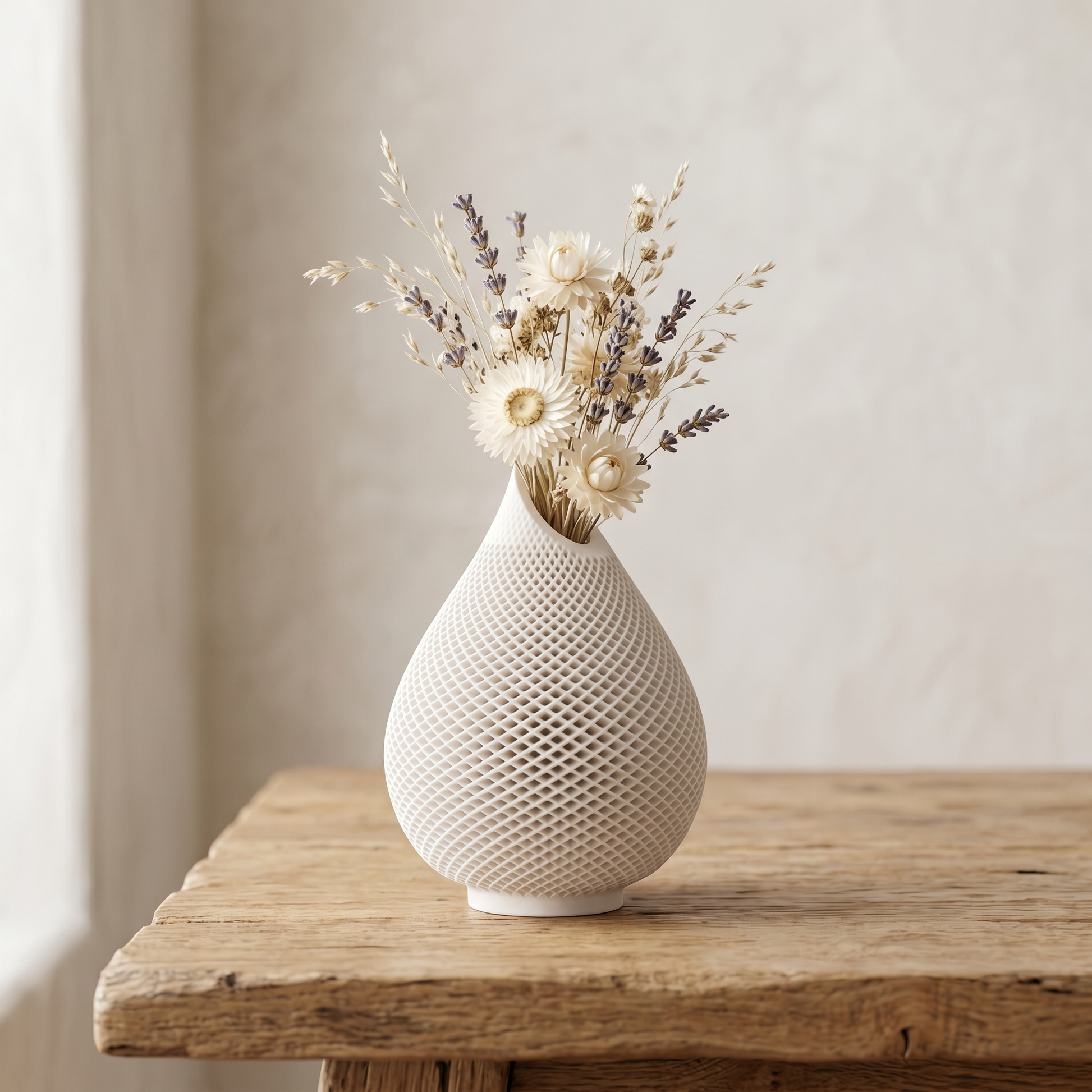 Teardrop Honeycomb Vase | Dried Flowers, Counter Styling | Sunsum®