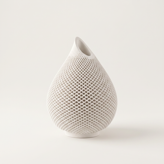 Teardrop Honeycomb Vase | Studio Front | Sunsum®