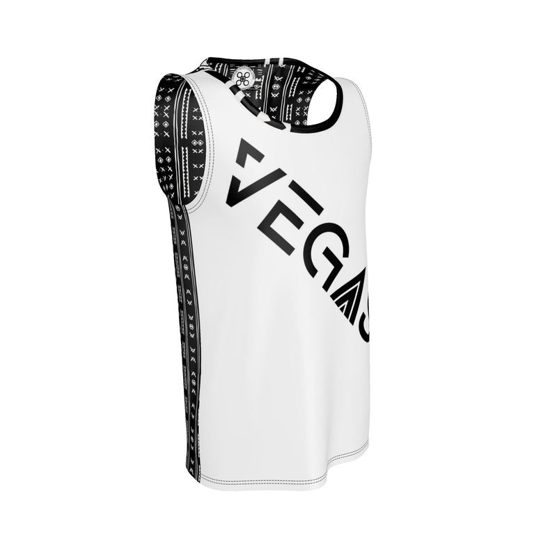 Duality Gear, Vegas Bound, Black & White Mudcloth, Mens Sports Airflow Jersey Sunsum®