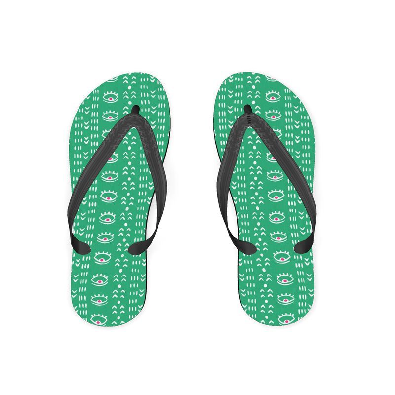 Green-Eyed, Women's Flip Flops Sunsum®