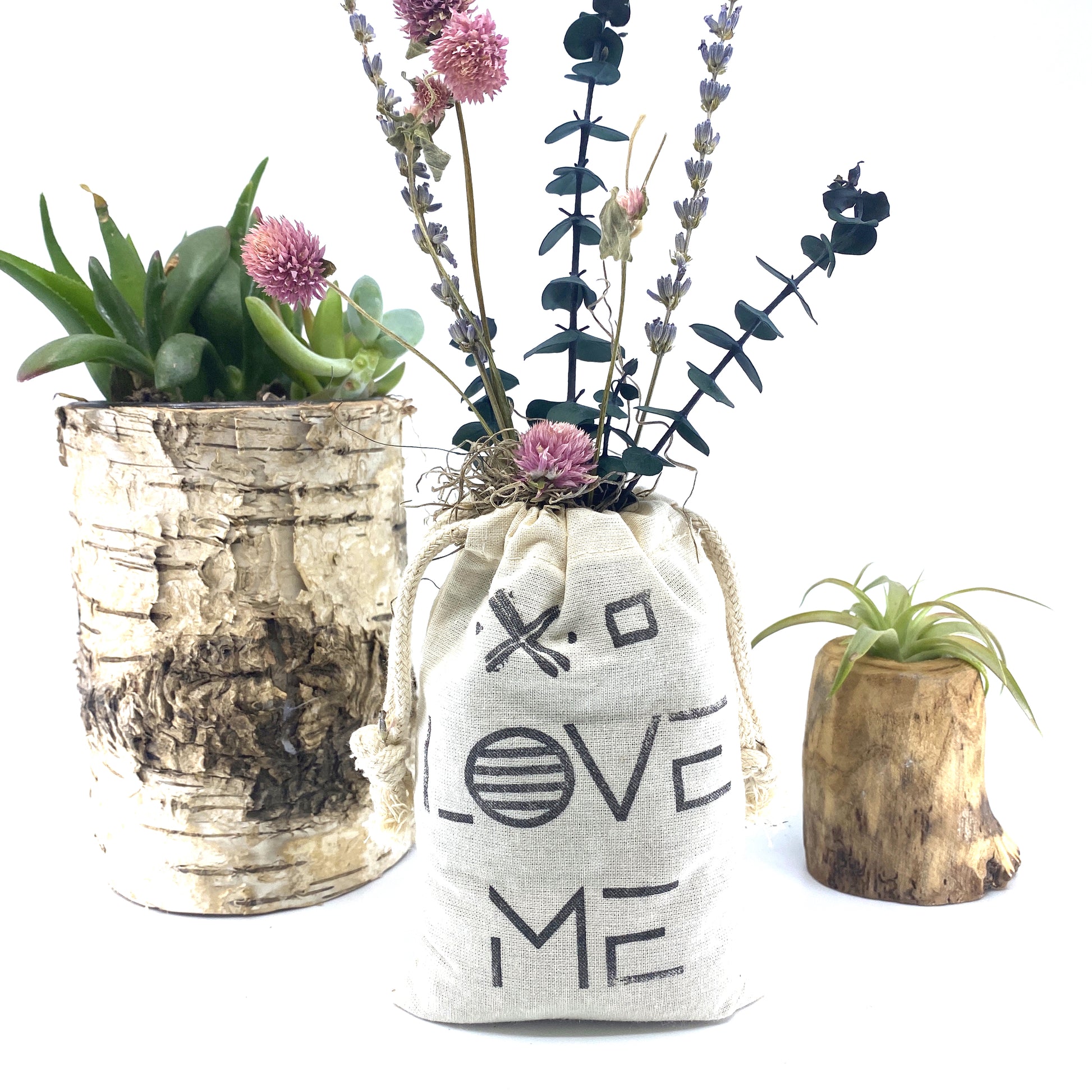 Sack of Flowers, Love Me, Organic, Dried Flower Bouquet Sunsum®