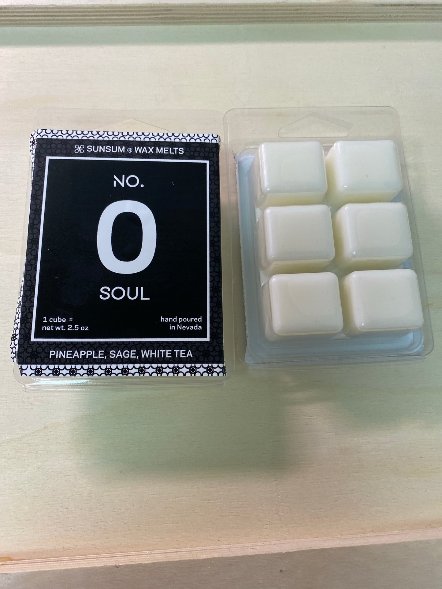 No. 0 - Soul, Pineapple, Sage, White Tea (wax melts)