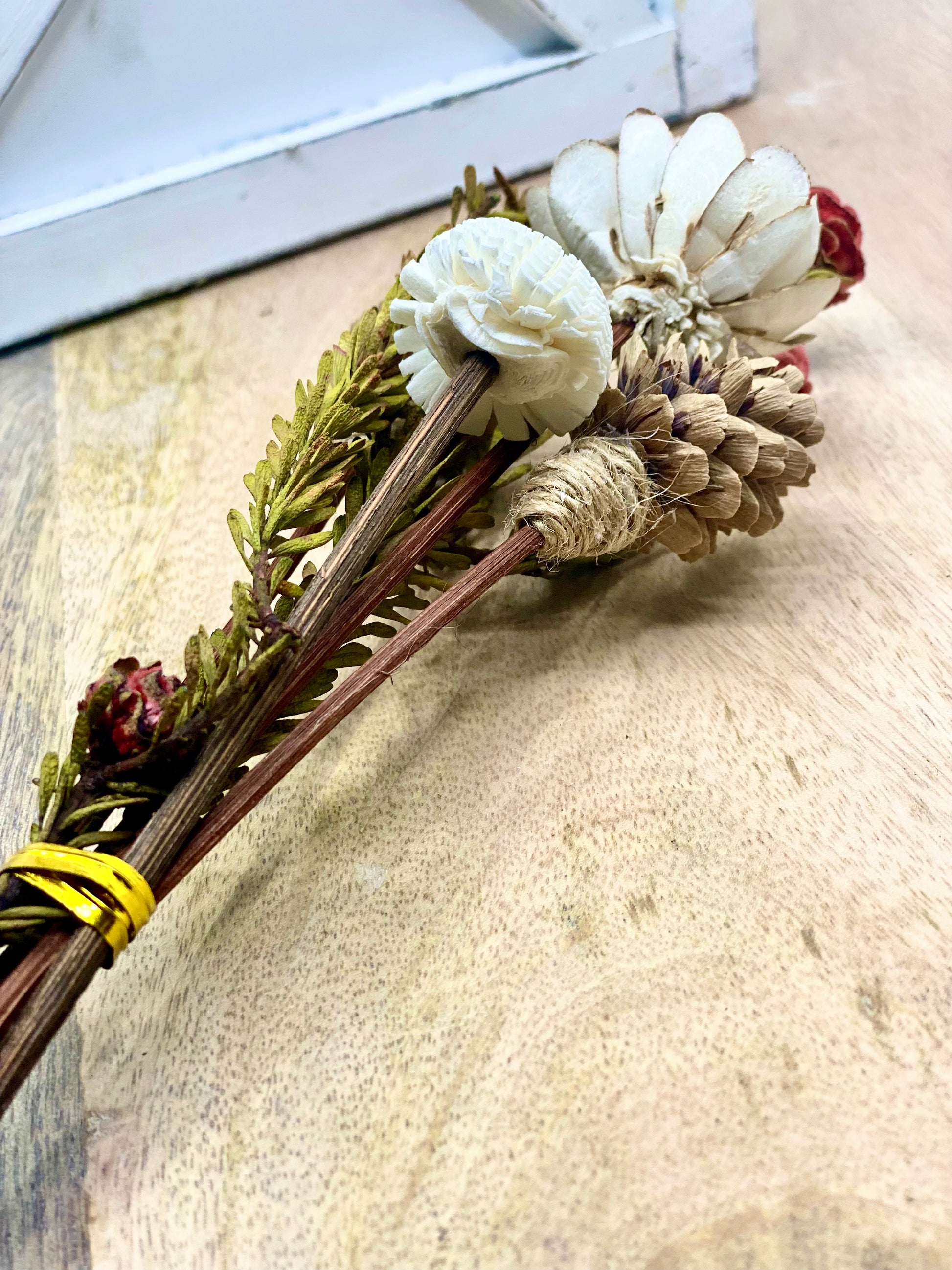 Reed Diffuser Replacement Sticks, Mountain’s Edge, Rattan Wood Flower Sunsum®